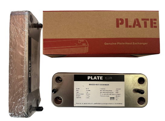 PLAKA EŞANJÖR D.DÖKÜM MİLENYUM 10 PLATE 172MM SAUNIER DUVAL S1005800 SEMIA COMBITECH THEMA CLASSIC