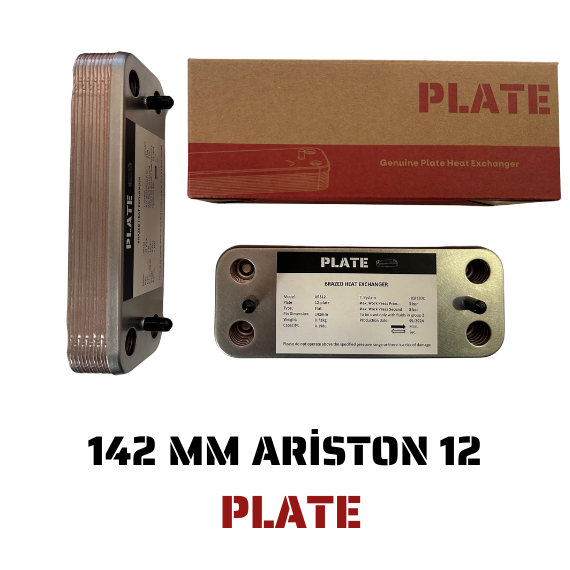PLAKA EŞANJÖR ARİSTON 12 PLATE 142MM