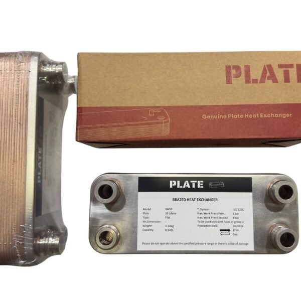 PLAKA EŞANJÖR VAİLLANT VUV 20 PLATE