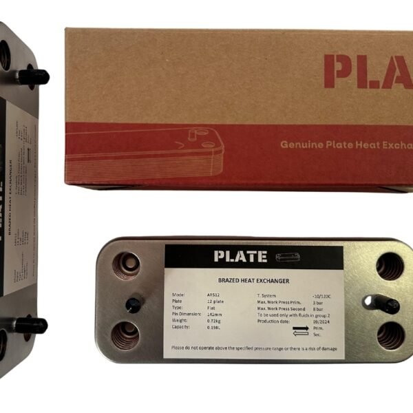 PLAKA EŞANJÖR İMMERGAS 12 PLATE 152MM